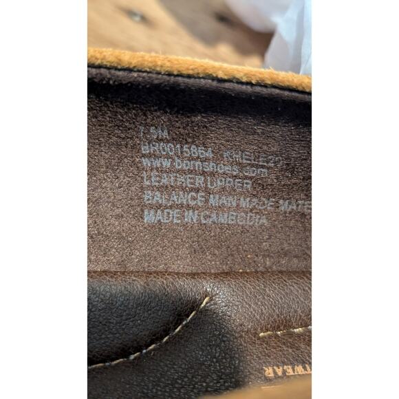 Born Adour Yellow (Mustard) Suede Ballet Flats Womens Size 7.5M - Picture 8 of 9